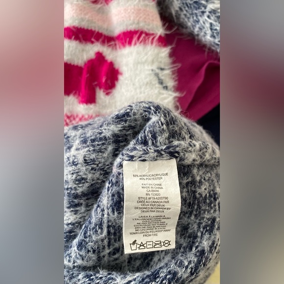 DEUX PAR DEUX Kids Sweater Dress! Designed in 🇨🇦 - Picture 4 of 4